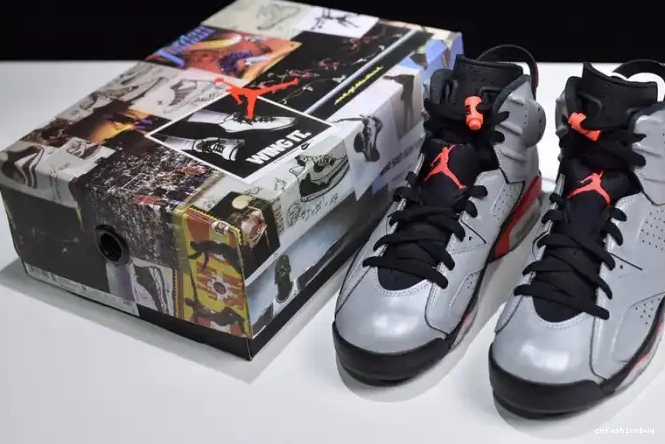 Infrared JSP Jordan CI4072-001 Air 3M 6 Reflective 0508